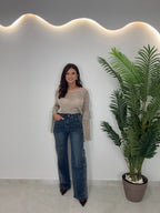 Strass Blue Jeans