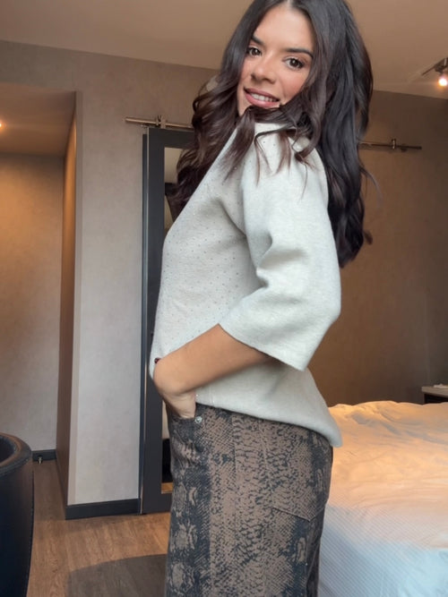 Reina Παντελόνι Coffee