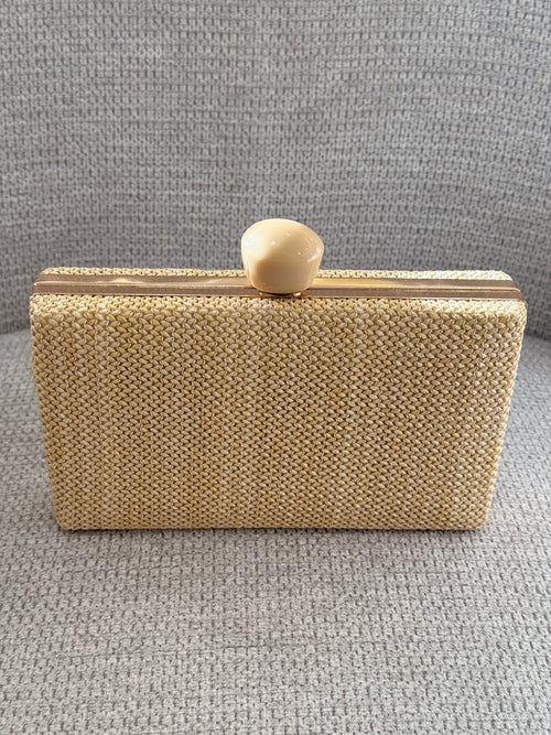 Melina Clutch Beige