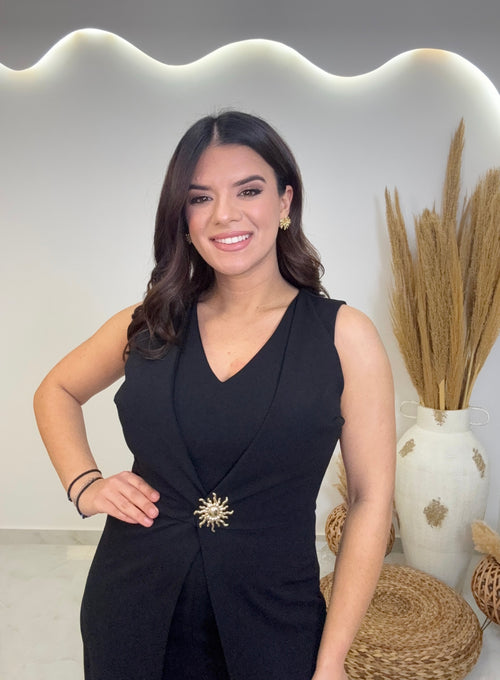 Evelin Ολόσωμη Φόρμα Black