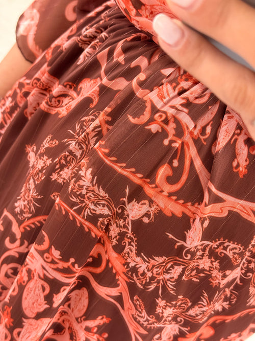 Cecilia Dress Chocolate