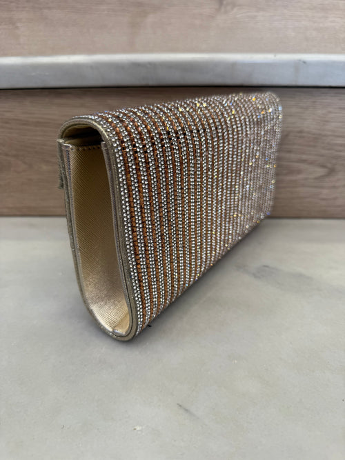 Glam Bag Φάκελο Ηoney-Gold