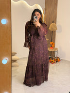 Ophelia Dress Chocolate