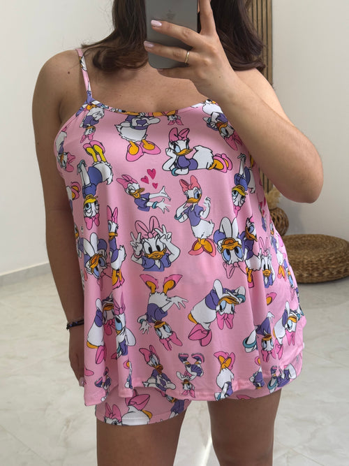 Summer Cartoon Set Pink