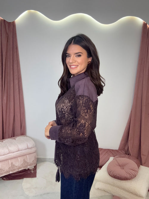 Leticia Πουκάμισο Μελιτζανί