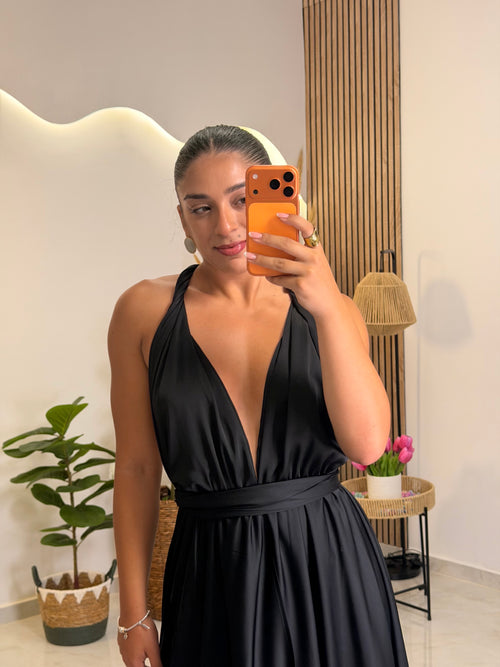 Alessandra Dress Black