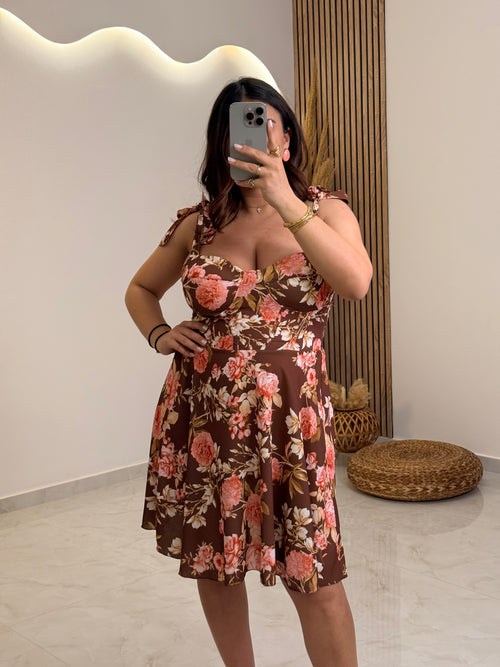 Fay Dress Brown