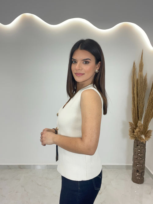 Valentina Top Εκρού