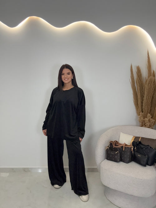 Velvet Set Black
