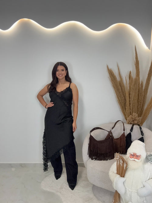 Laura Lingerie Dress Black