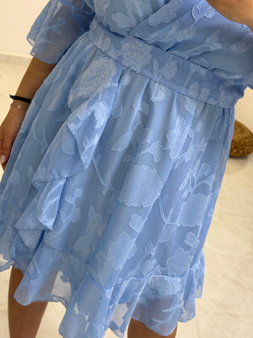 Klelia Dress Γαλάζιο