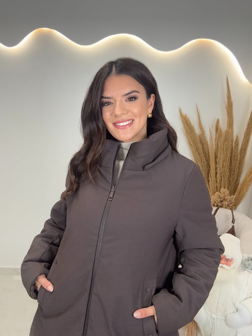 Annie Μπουφάν Διπλής Όψης Chocolate