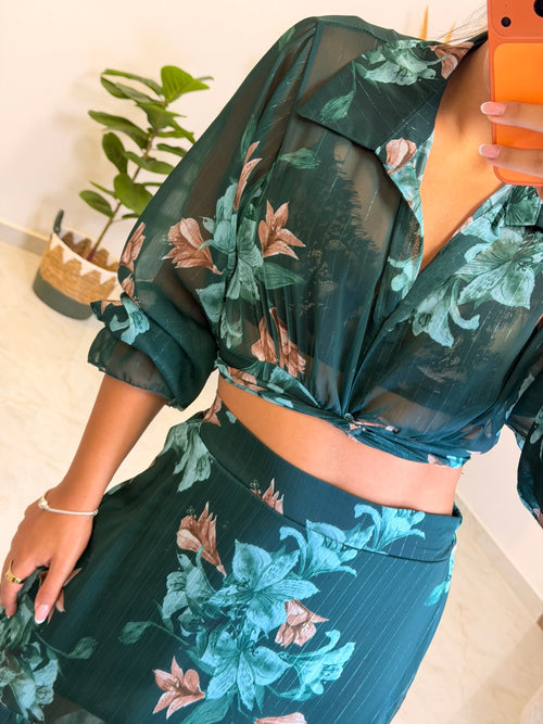 Louiza Set Σμαραγδί