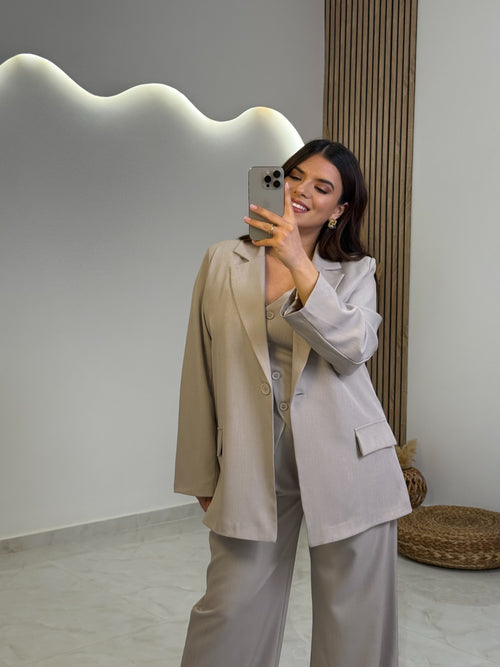 Sonia Blazer Χρώμα της Άμμου