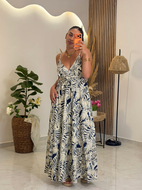 Lenia Dress Blue