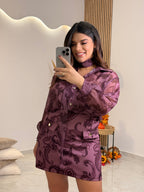 Izabel Set Purple