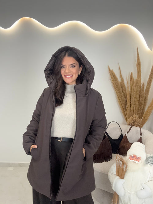 Annie Μπουφάν Διπλής Όψης Chocolate