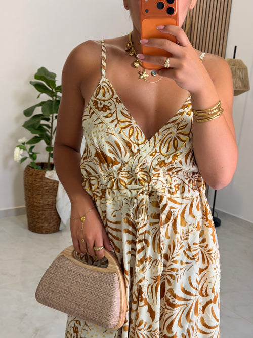 Lenia Dress Gold