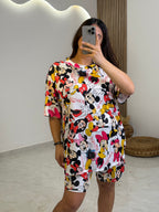 Cartoon Set White-Red