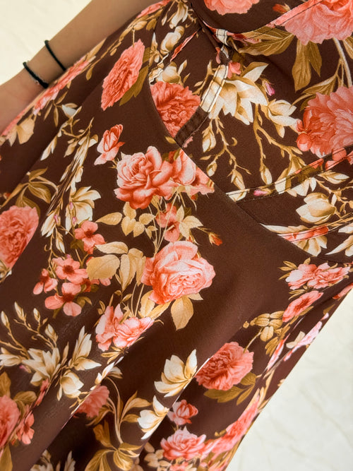 Fay Dress Brown