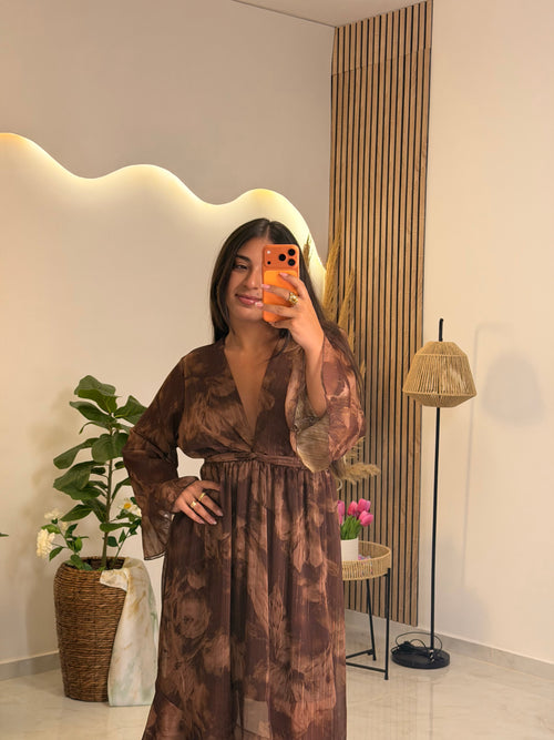 Alexia Dress Chocolate