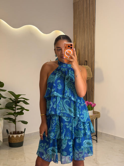 Vanessa Dress Blue