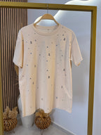 Oversized T-Shirt Beige