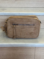 Χιαστί τσαντάκι Μπεζ