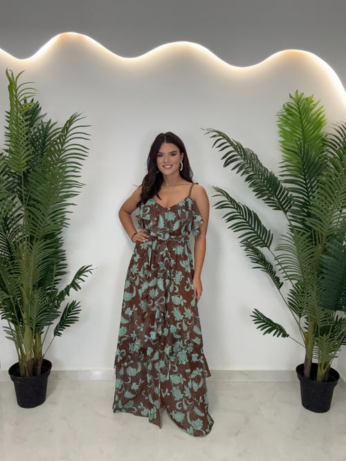 Regina Dress Chocolate