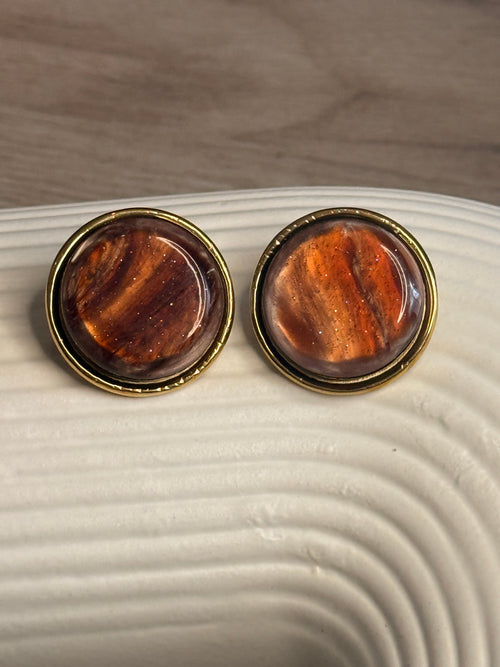 Zenilda Chocolate Earrings