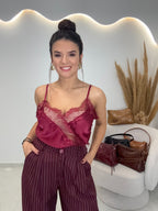 Lingerie Μπορντώ