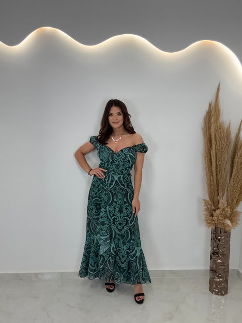 Klelia Set Black-Green