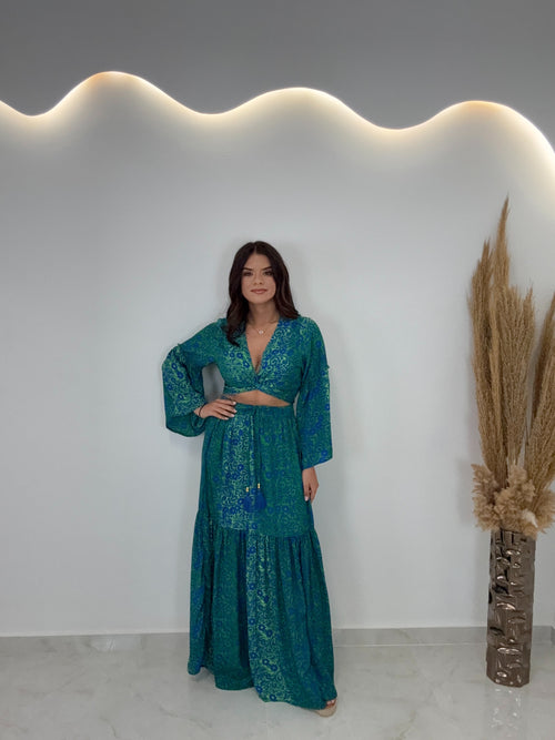 Boho Set Green-Blue