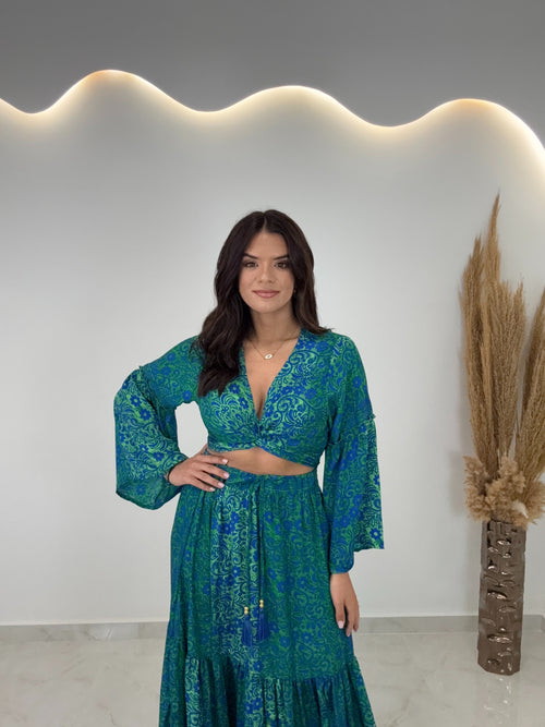 Boho Set Green-Blue